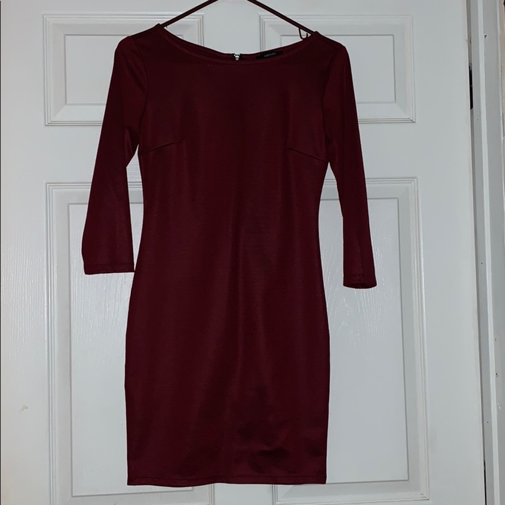 Maroon dress